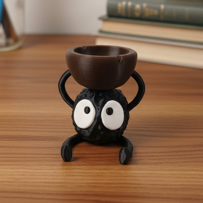 Organizador Decorativo "Espíritu del Hollín" – Estilo Studio Ghibli