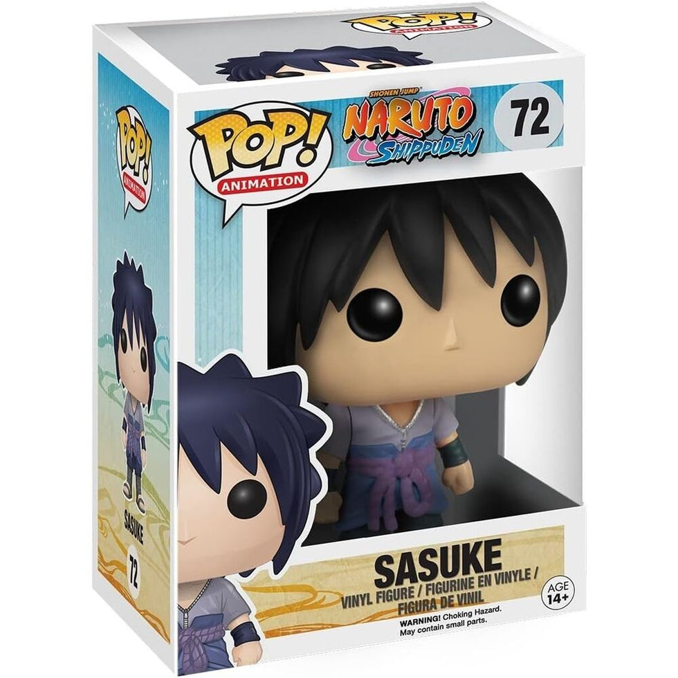 Funko Pop Sasuke Uchiha Naruto Shippuden #72 – Figura de Vinilo