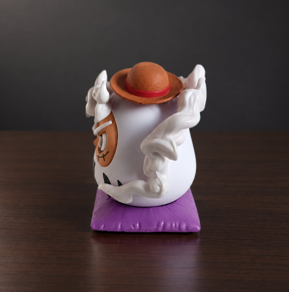 Figura Daruma "Luffy Gear 5" – Estilo One Piece