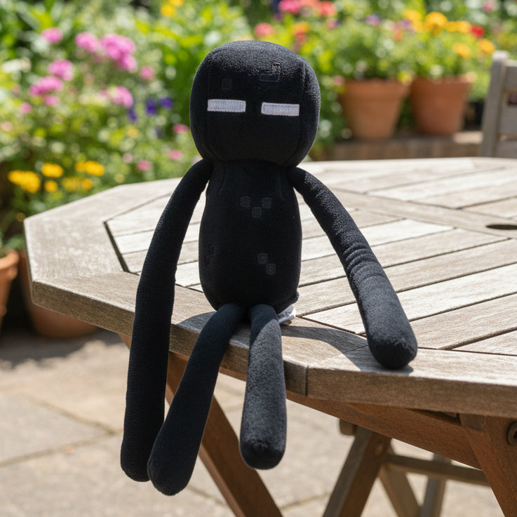 Peluche "Enderman" – Estilo Minecraft (26 cm)