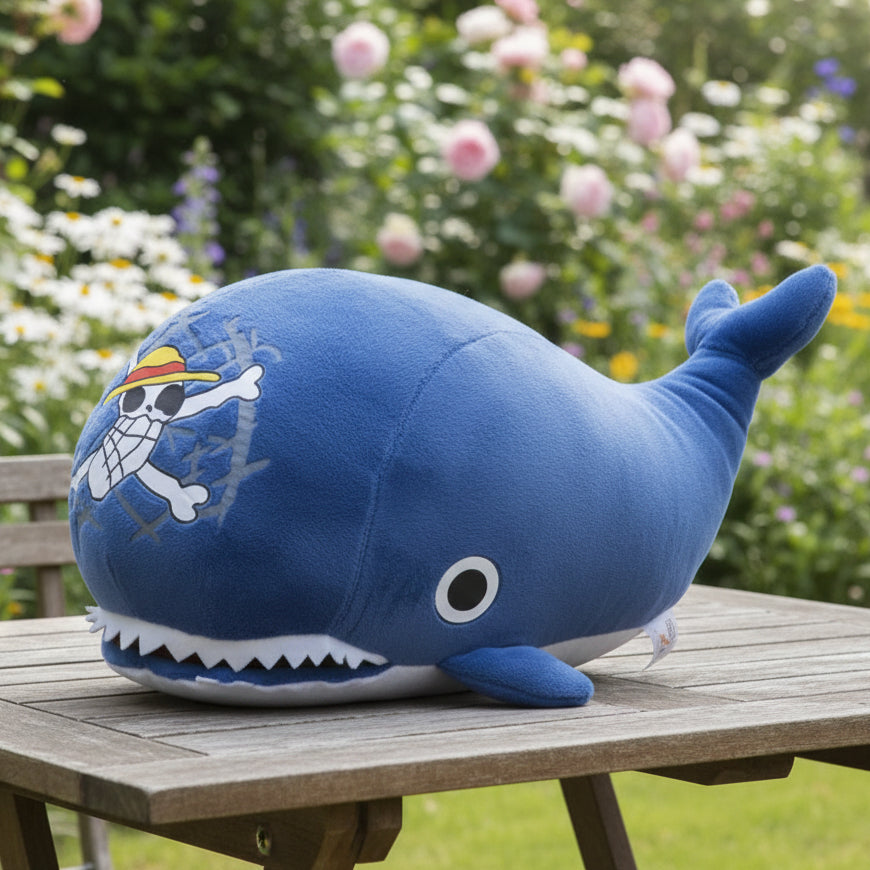 Peluche "Laboon" – Estilo One Piece (30 cm)