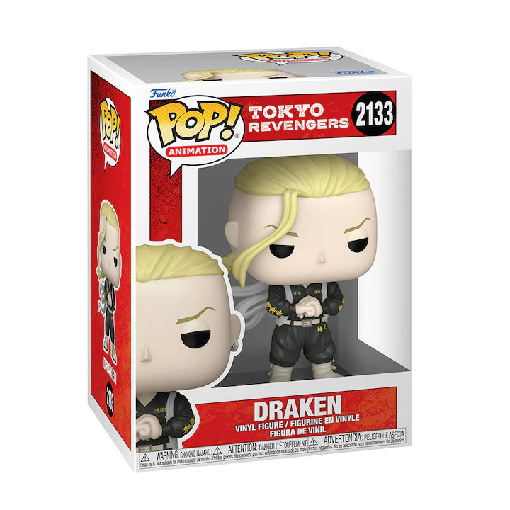 Funko Pop Draken Tokyo Revengers #2133 – Figura de Vinilo