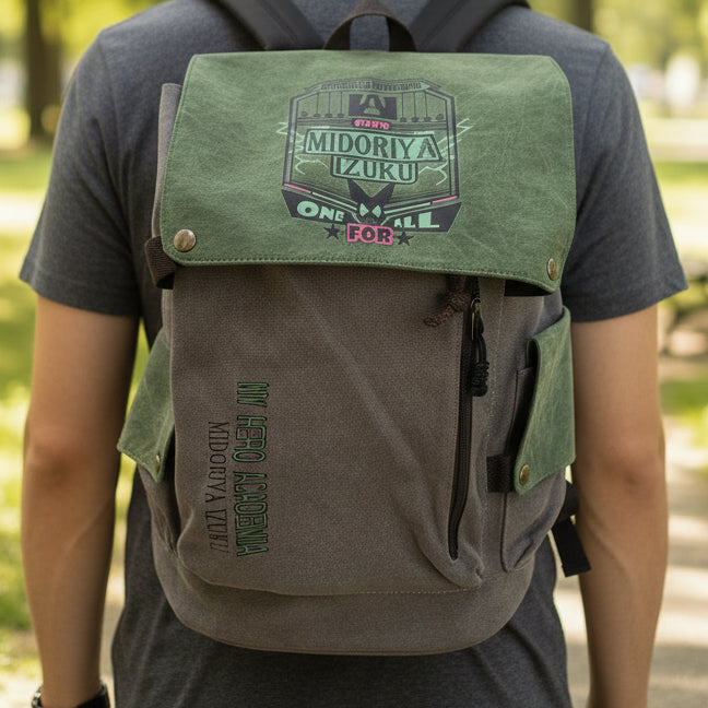 Mochila One For All – Estilo Midoriya Izuku (My Hero Academia)