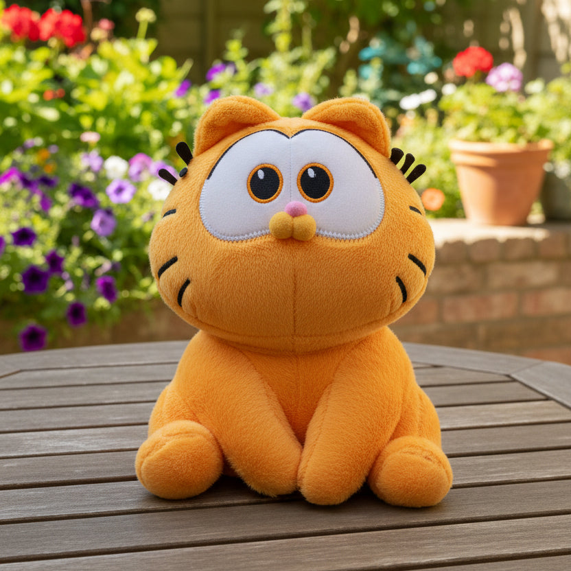 Peluche "Garfield el gato Naranja" – Estilo Garfield (20 cm)