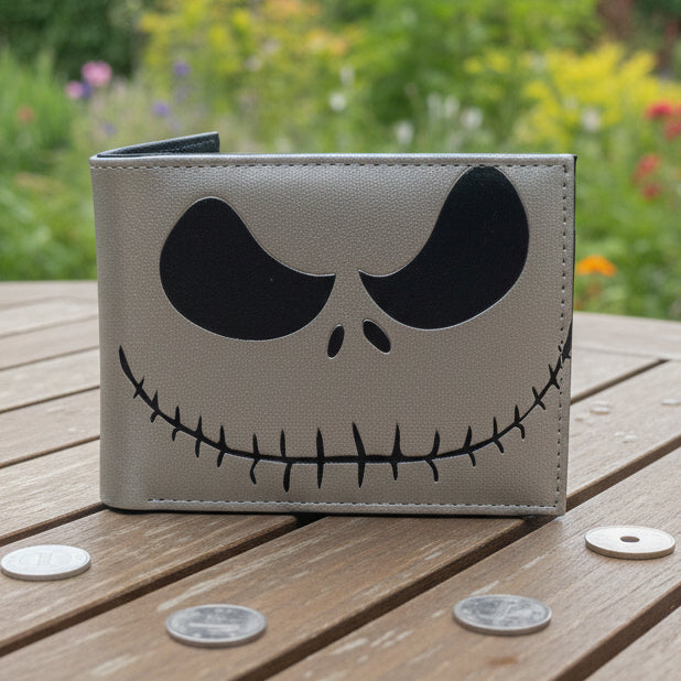 Cartera "Rey Calabaza" – Estilo Jack Skellington