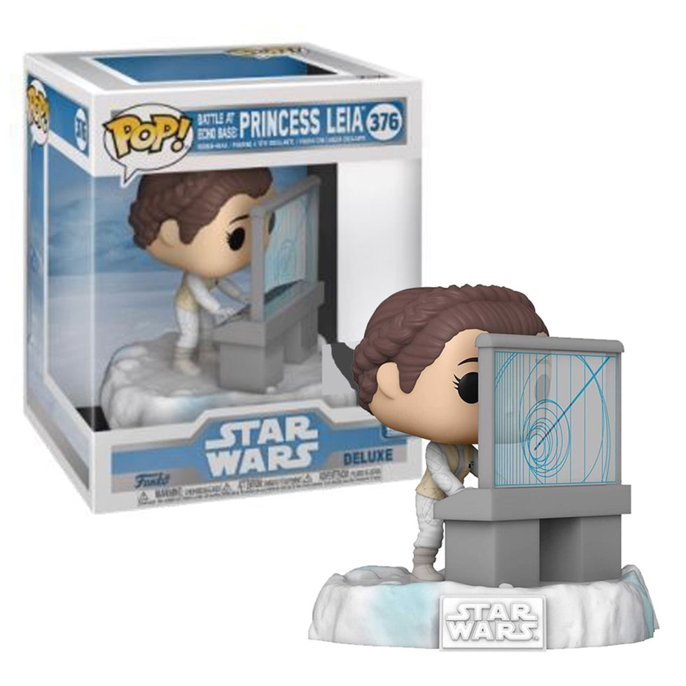 Funko Pop Deluxe Princess Leia Battle at Echo Base Star Wars #376 – Figura de Vinilo