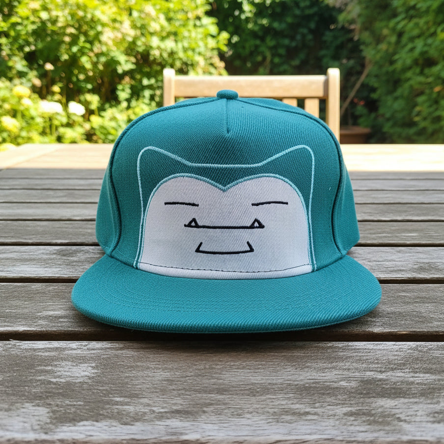 Gorra Snapback "Sueño de Snorlax" – Estilo Urbano Pokémon