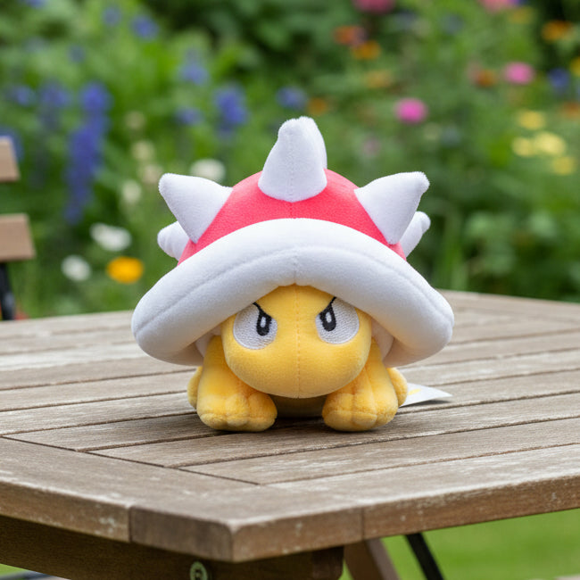 Peluche "Spiny" – Estilo Super Mario Bros