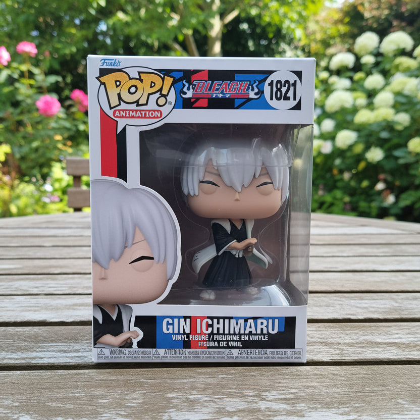 Figura Funko Pop! Animation: Gin Ichimaru – Bleach (Nº 1821)