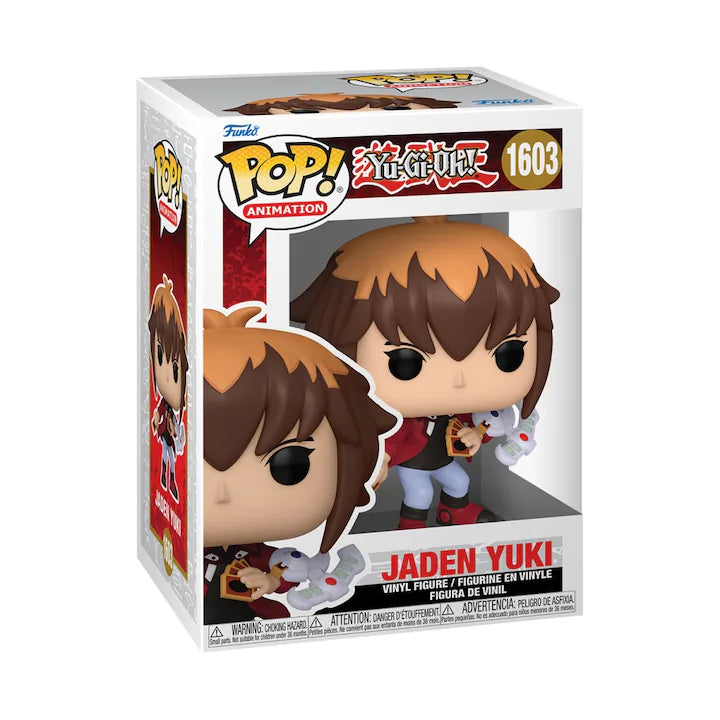 Funko Pop Jaden Yuki Yu-Gi-Oh! GX #1603 – Figura de Vinilo
