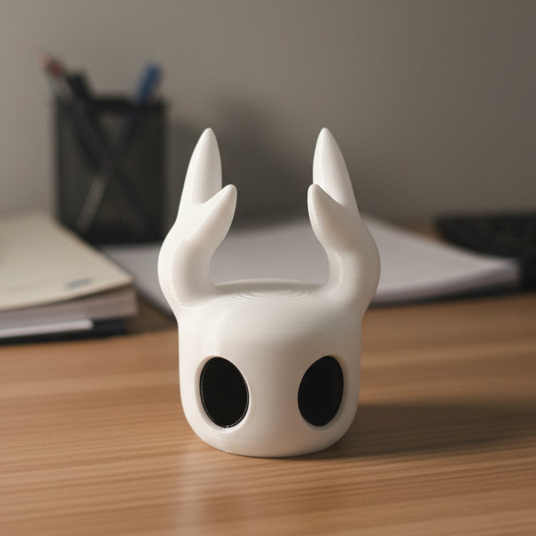 Soporte Gamer "El Caballero de Hallownest" – Base para Mando Estilo Hollow Night (3D)