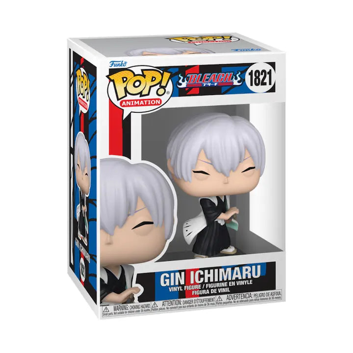 Figura Funko Pop! Animation: Gin Ichimaru – Bleach (Nº 1821)