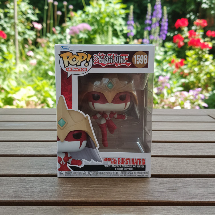 Figura Funko Pop! Animation: Elemental HERO Burstinatrix – Yu-Gi-Oh! (Nº 1598)