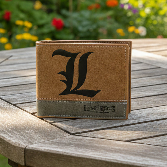 Billetera Estilo L Death Note