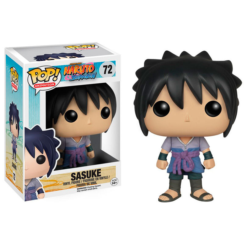 Funko Pop Sasuke Uchiha Naruto Shippuden #72 – Figura de Vinilo