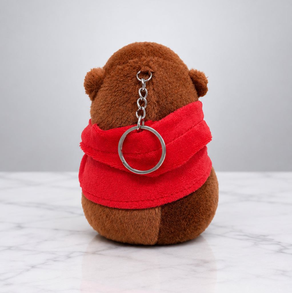 Llavero Peluche "Capibara Berry"